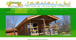 Desktop Screenshot of campingenauvergne.com